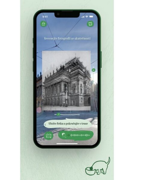 Mobilní aplikace Památníku Karla Čapka
