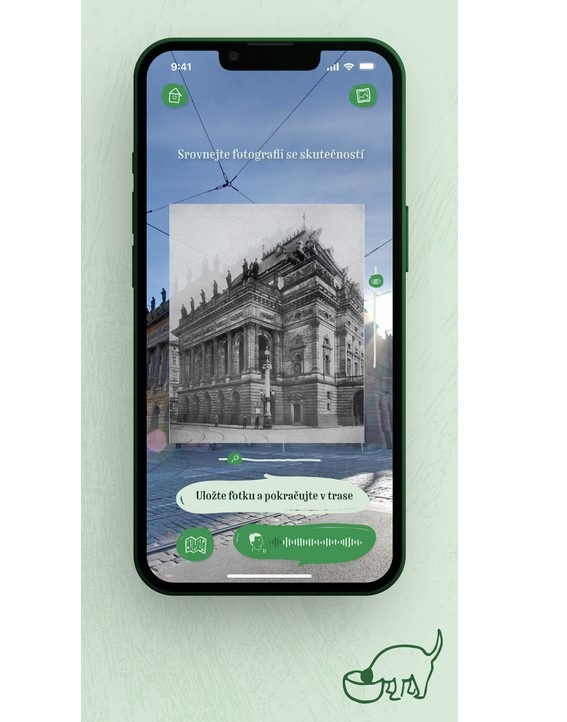 Mobilní aplikace Památníku Karla Čapka
