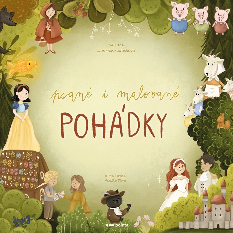 Psané i malované pohádky, kniha, děti