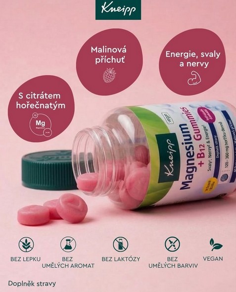 Kneipp Magnesium + B12 gummies