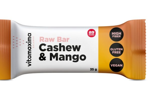 Vitamaxima Raw Bar Cashew & Mango, tyčka