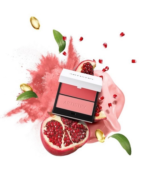 Glow look, Artistry Go Vibrantm, Krémová a sypká růž na tváře, Artistry Future Glow™ Korektoru se sérem