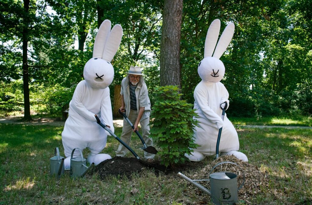 Bob a Bobek , Botanická zahrada