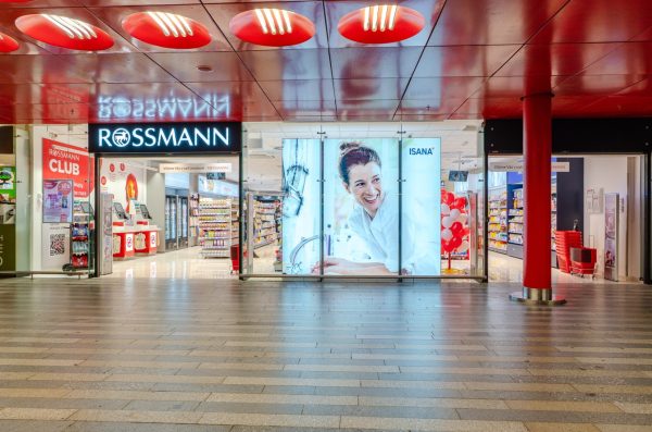 ROSSMANN, obchod, Hlavní nádraží, Praha