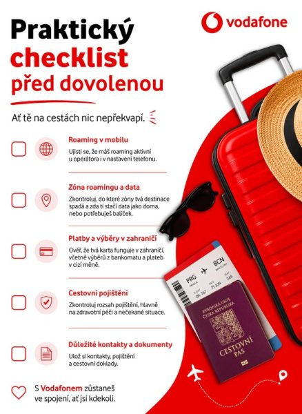 Dovolená bez stresu, Vodafone