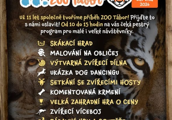 Jedenácté narozeniny táborské zoo, Zoo Tábor,