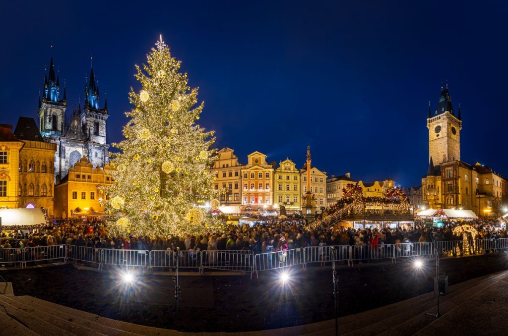 adventní strom, Taiko, Staroměstské náměstí