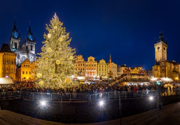 adventní strom, Taiko, Staroměstské náměstí