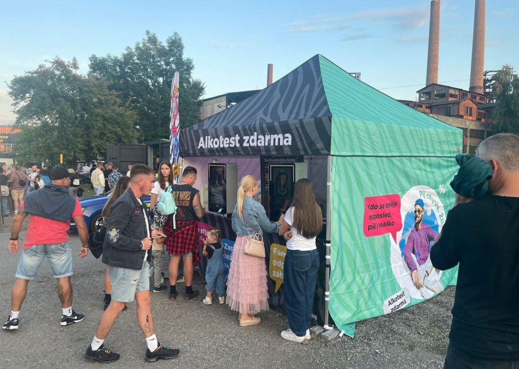 Prazdroj, alkoholetester, festival Léto v Prazdroji