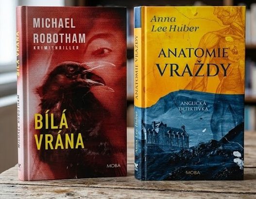 detektivky, knihy, MOBA, Bílá vrána, Anatomie vraždy,