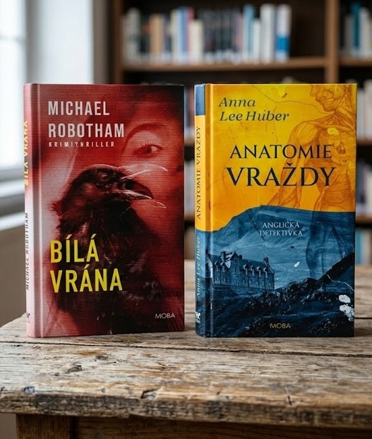 detektivky, knihy, MOBA, Bílá vrána, Anatomie vraždy,