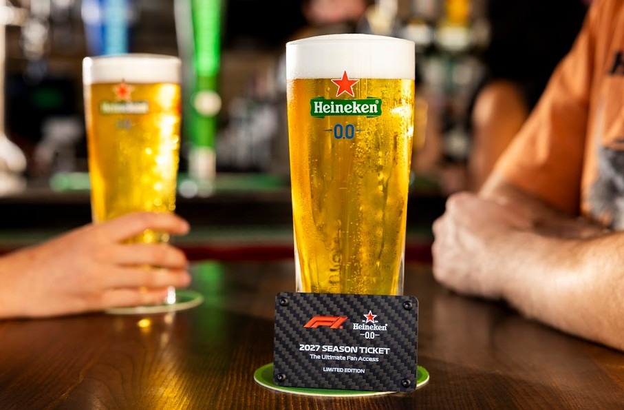 Heineken, F1, vstupenka