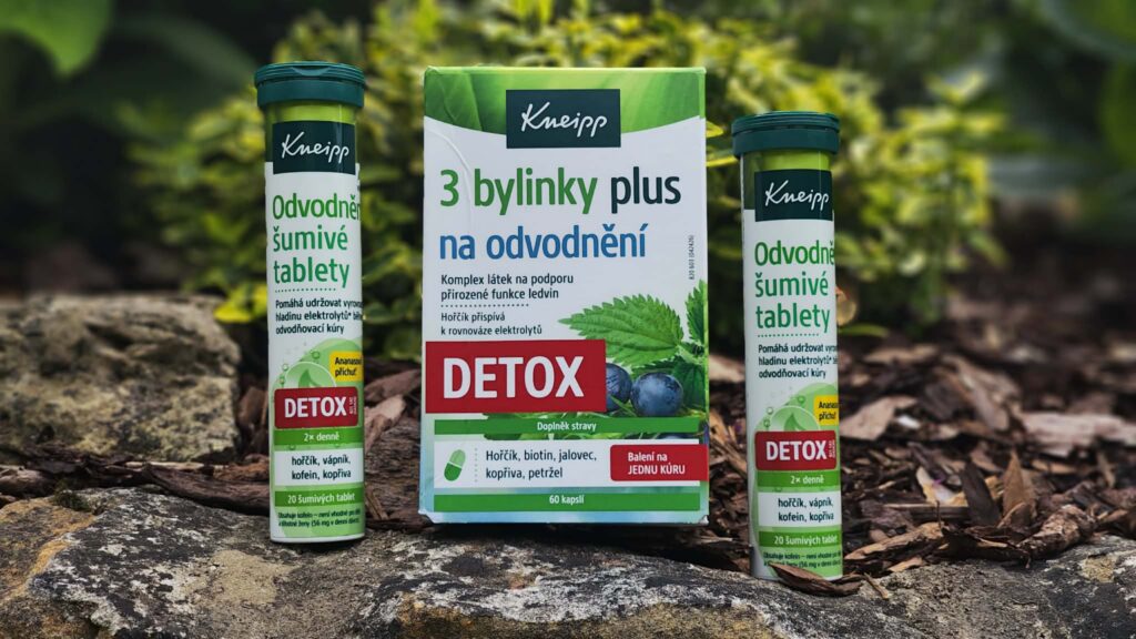 Kneipp, test, odvodnění, zdraví