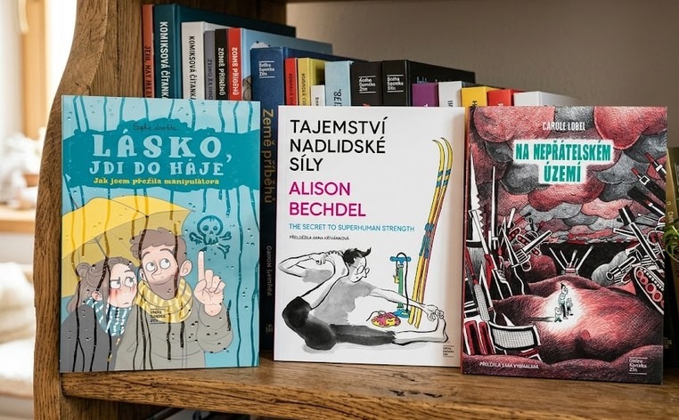Komiksy , knihy,