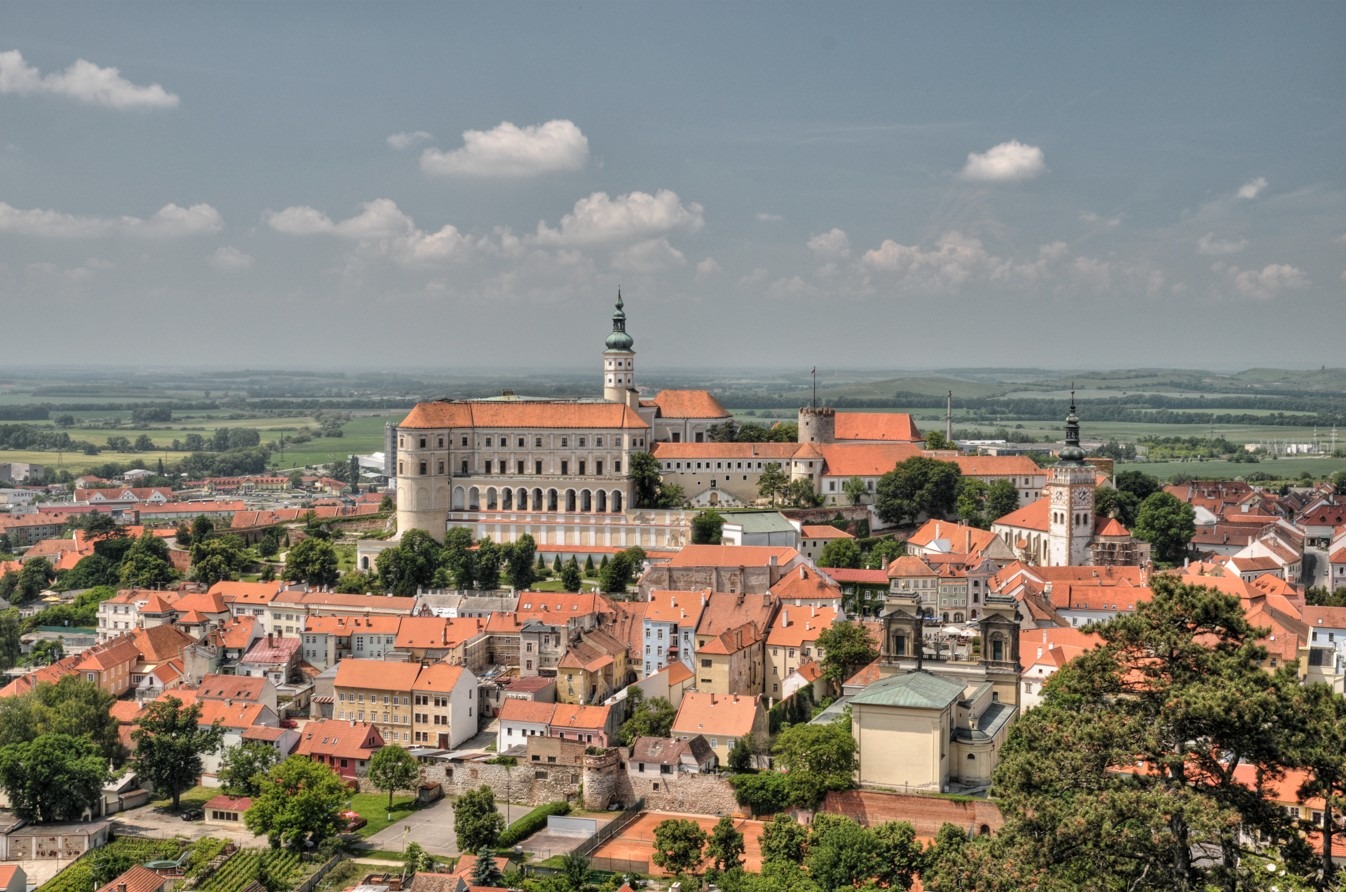 Mikulov , zámek Mikulov, Svatý kopeček,