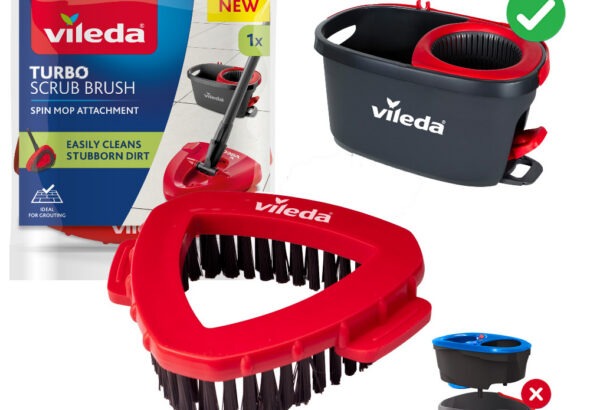 Vileda TURBO , úklid, Vileda TURBO kartáč
