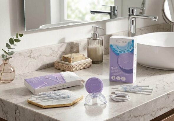FOREO ISSA™ Teeth Whitening Set, test, bělení zubů