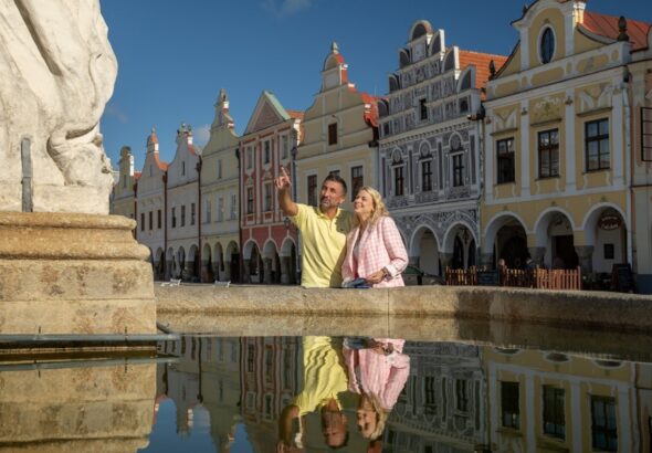 Telč, výlet, cestování, UNESCO,