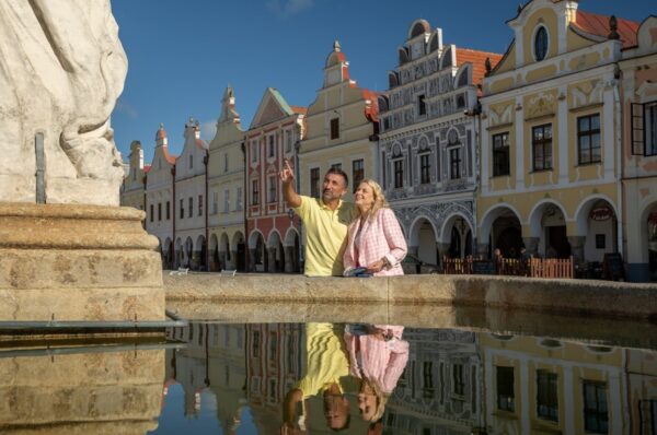 Telč, výlet, cestování, UNESCO,