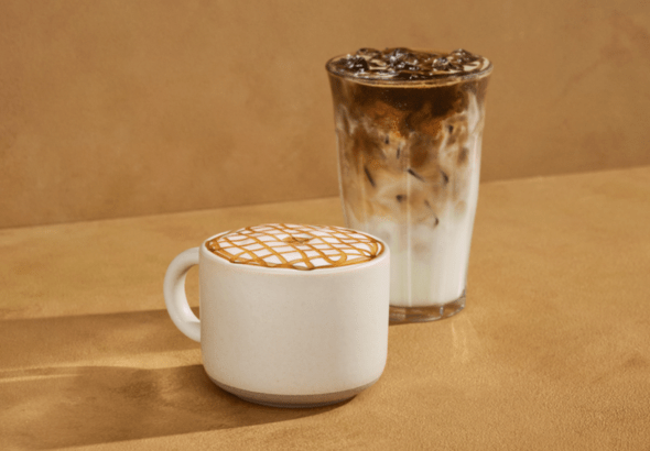 Starbucks, kavárna, káva, podzim