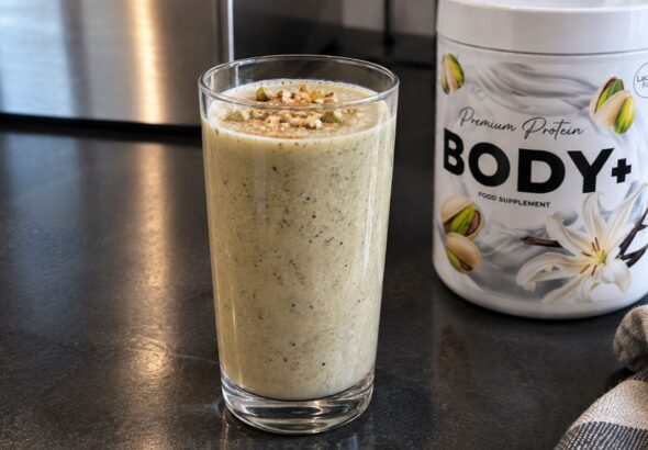 Pistáciové snídaně, BODY+ PROTEIN Pistácie & vanilka
