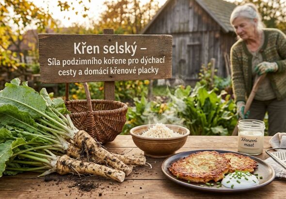 Křen selský , podzim sběr, recept