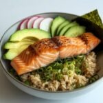 Poke bowl , recept, vaření, zdraví, děti