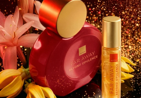 parfém Avon Far Away Beyond Opulence a booster vůně