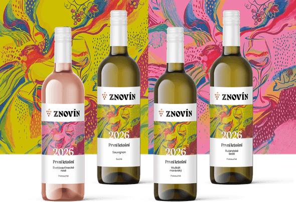 ZNOVÍN ZNOJMO, Vinařství LAHOFER, bílé víno, rose